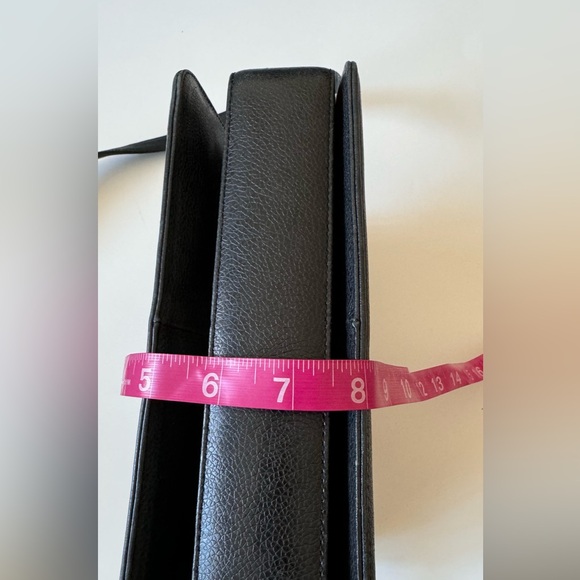 Coach Legacy Flap Crossbody Shoulder Bag Black Glove Tanned Leather Unisex Adult - Picture 15 of 16